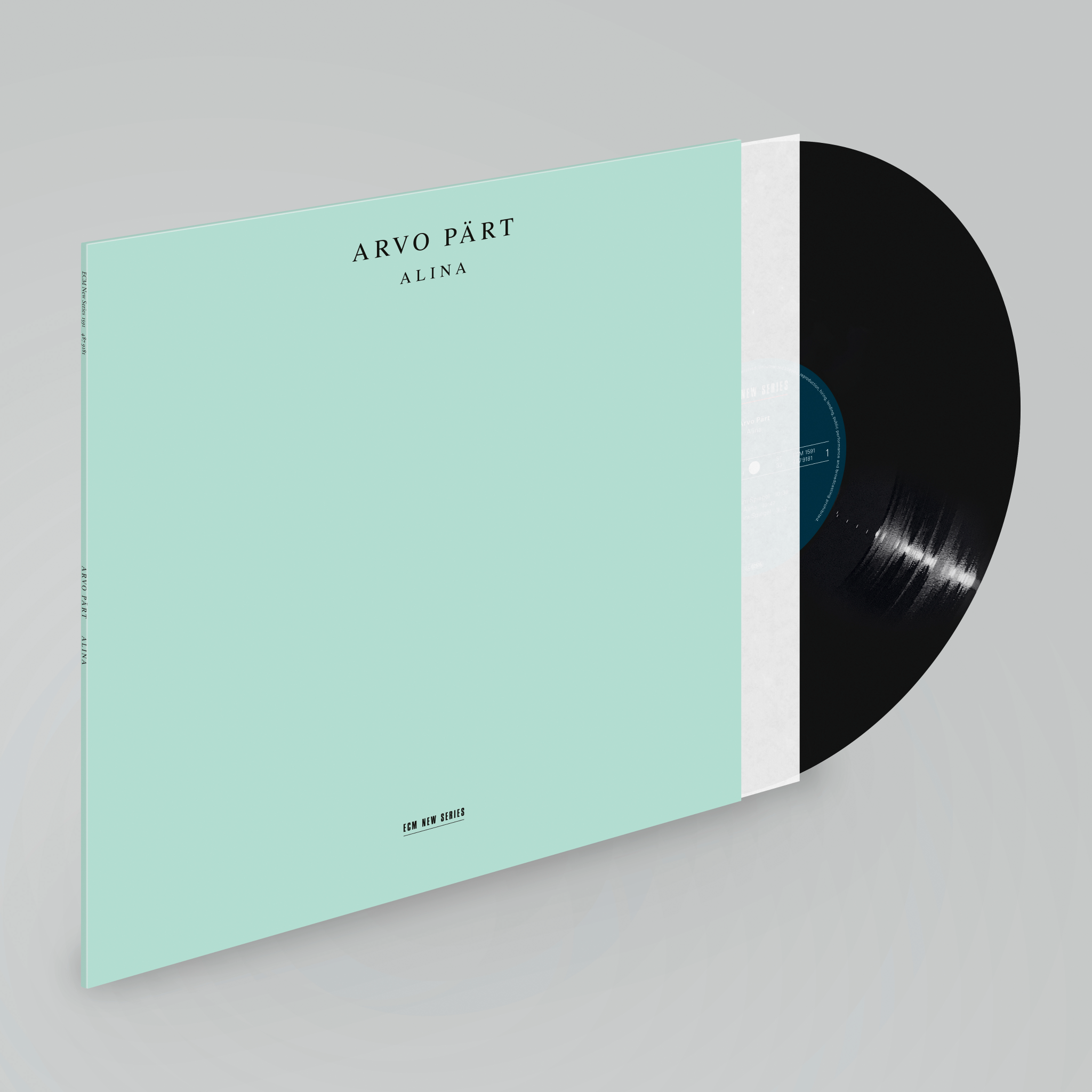 Arvo Pärt Alina Vinyl LP Spiegel Einleger