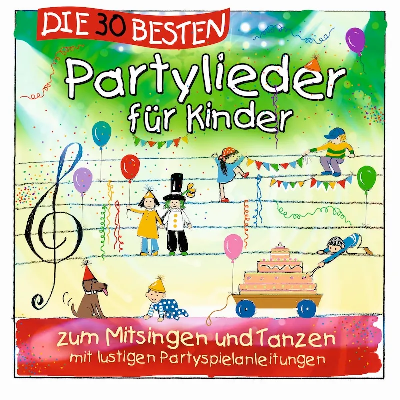 Lamp und Leute Die 30 besten Partylieder für Kinder CD