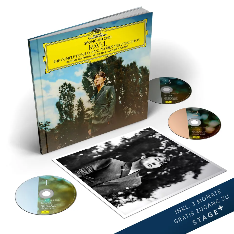 Deutsche Grammophon Seong-Jin Cho Ravel Gesamt CD Box 3CD