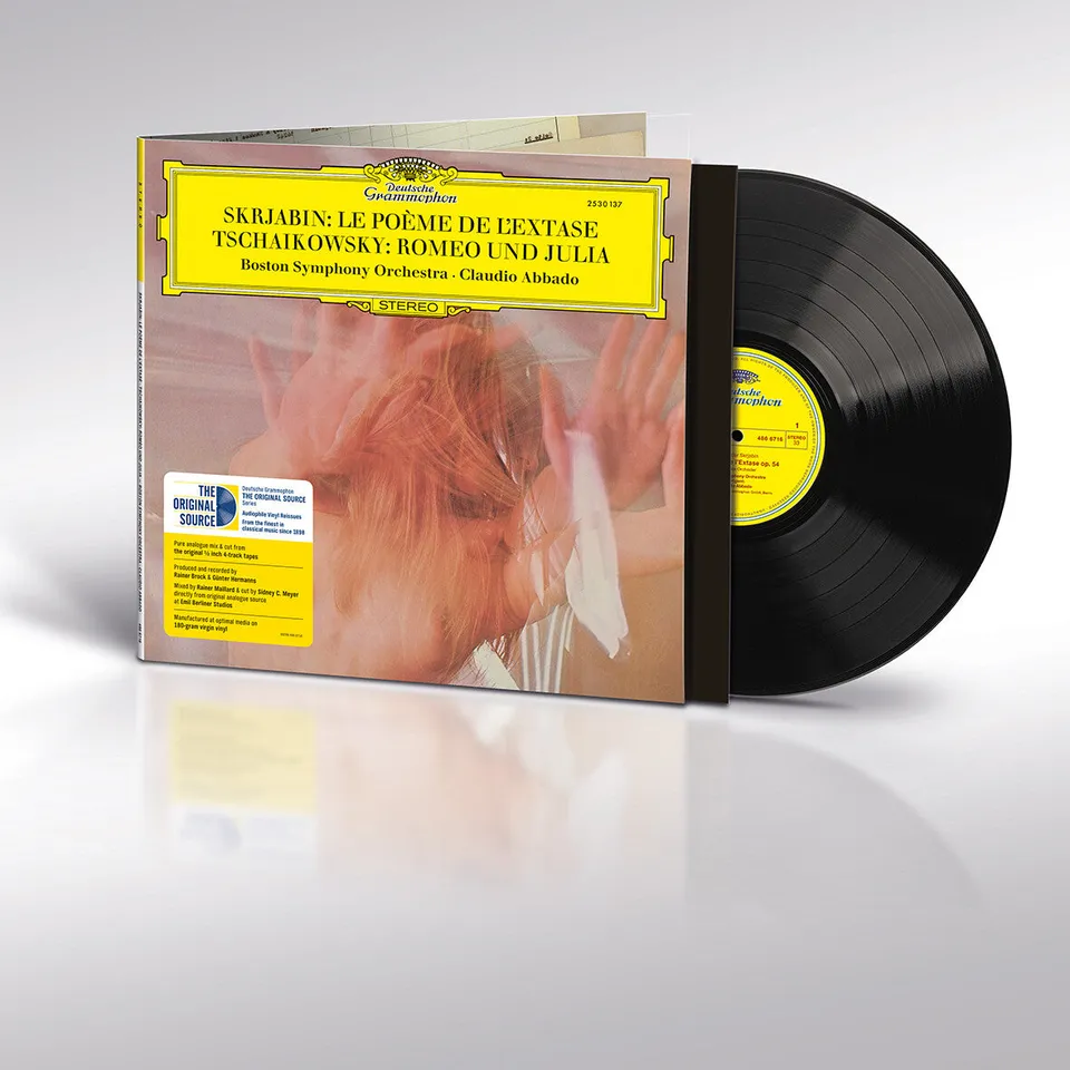 Abbado Boston Scriabin Poem of Ecstasy Tchaikovsky Romeo LP 180g