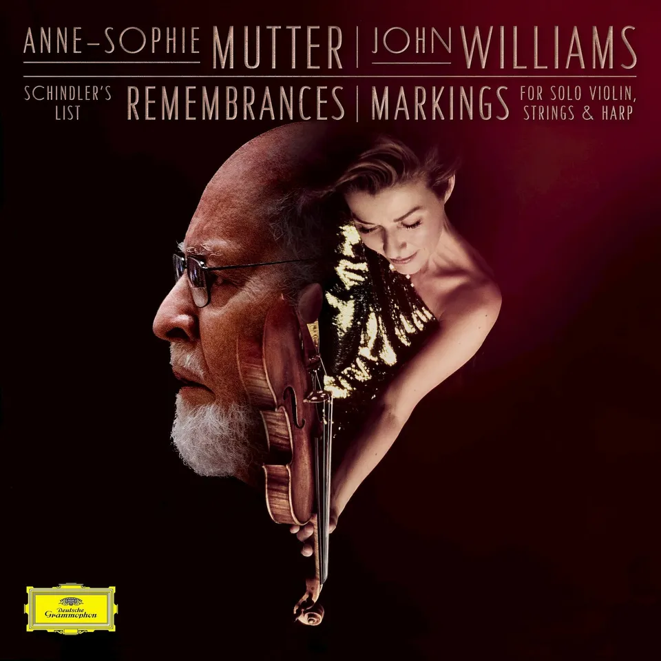 Deutsche Grammophon Mutter Williams Markings 10" Vinyl Poster