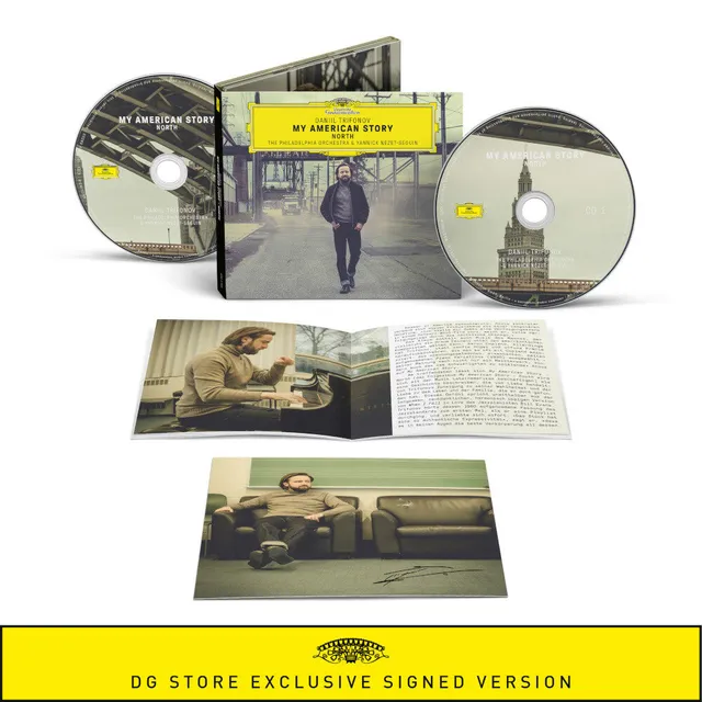 Deutsche Grammophon My American Story North Trifonov 2CD signiert