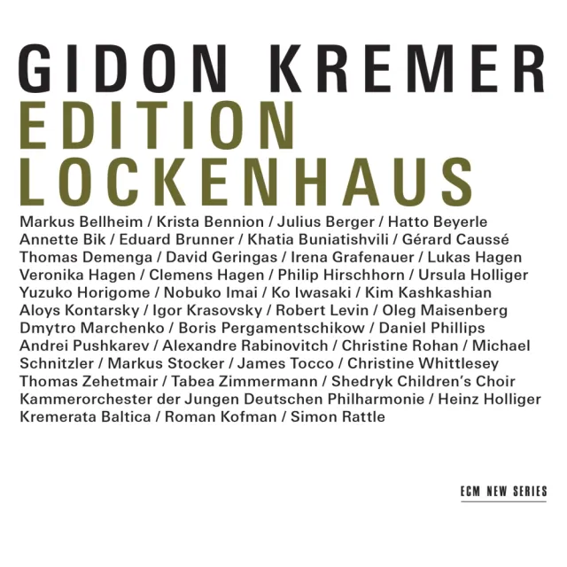 ECM Records Edition Lockenhaus CD-Box 5CD limitiert