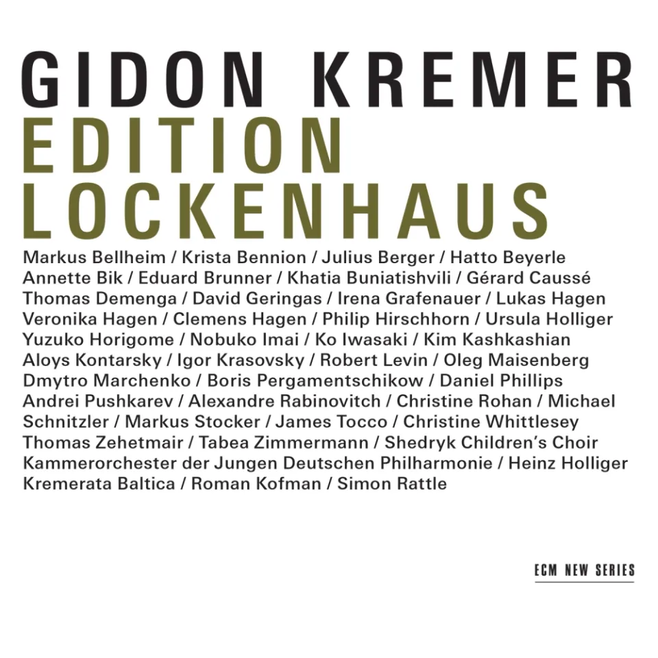 ECM Records Edition Lockenhaus CD-Box 5CD limitiert