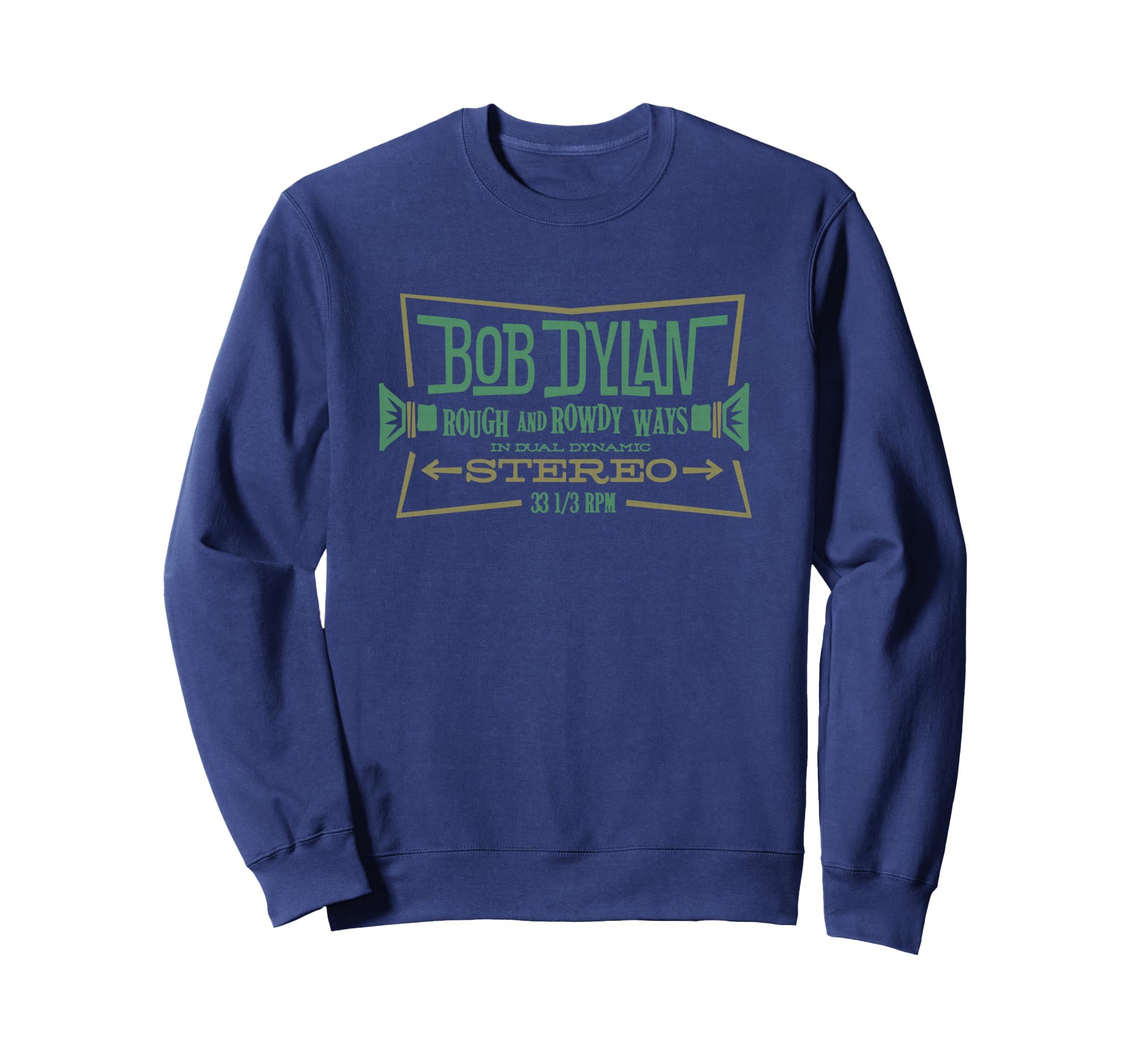 Bob Dylan Stereoanlage Sweatshirt schwarz langarm