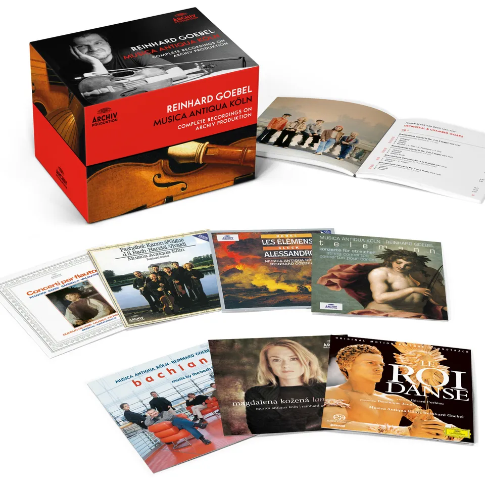 Deutsche Grammophon Goebel Complete Recordings 75 CD Box