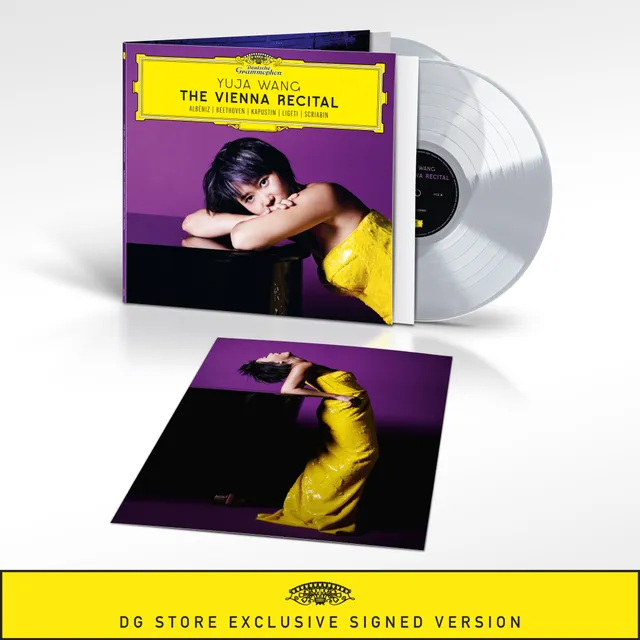 Deutsche Grammophon Yuja Wang Vienna Recital Vinyl signiert LP