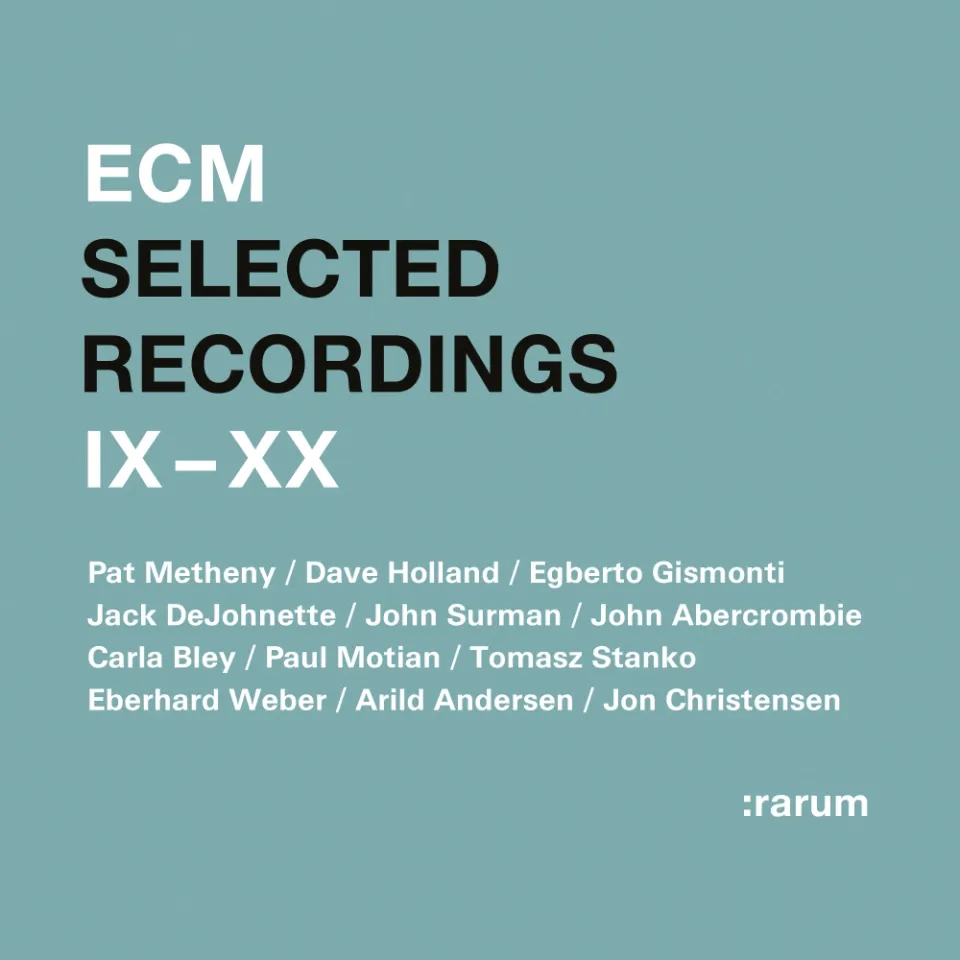 ECM Records Rarum Box Set 2 IX-XX CD Box
