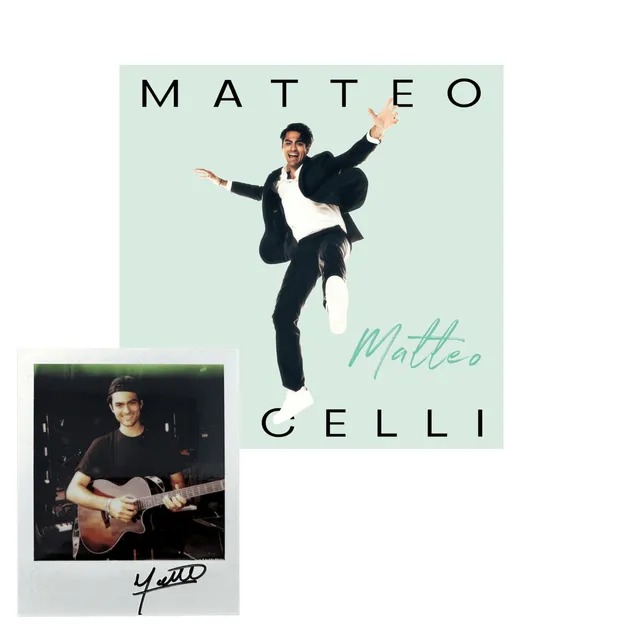 Deutsche Grammophon Matteo Bocelli Matteo CD signierte Art Card