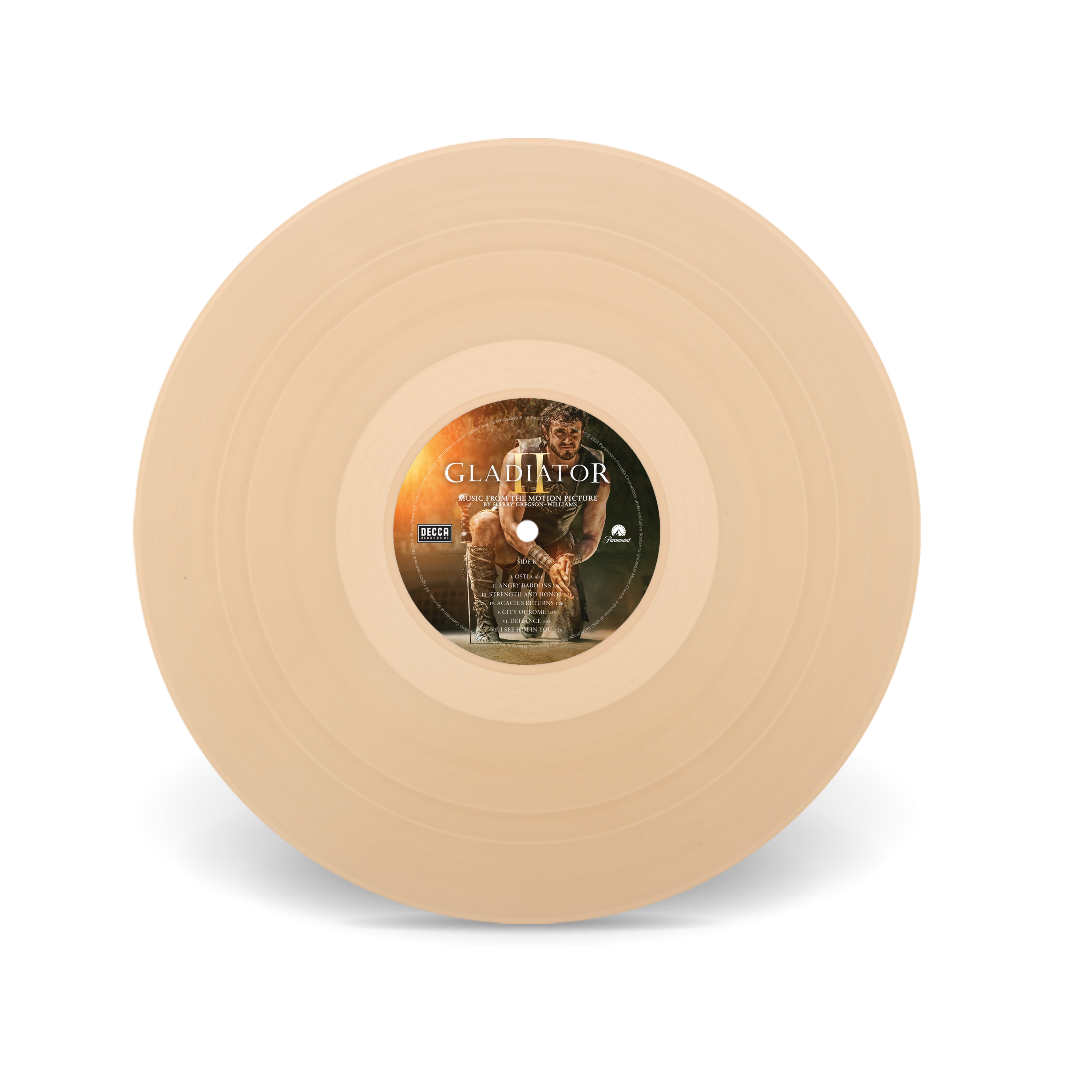 Deutsche Grammophon Gladiator II OST farbiges Vinyl 2LP