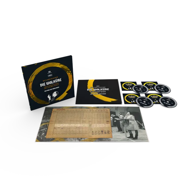 Solti Wagner Die Walküre Hybrid-SACD Box 4 Discs