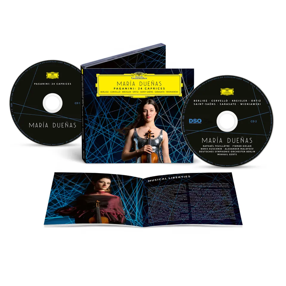 Deutsche Grammophon María Dueñas Paganini 24 Caprices CD