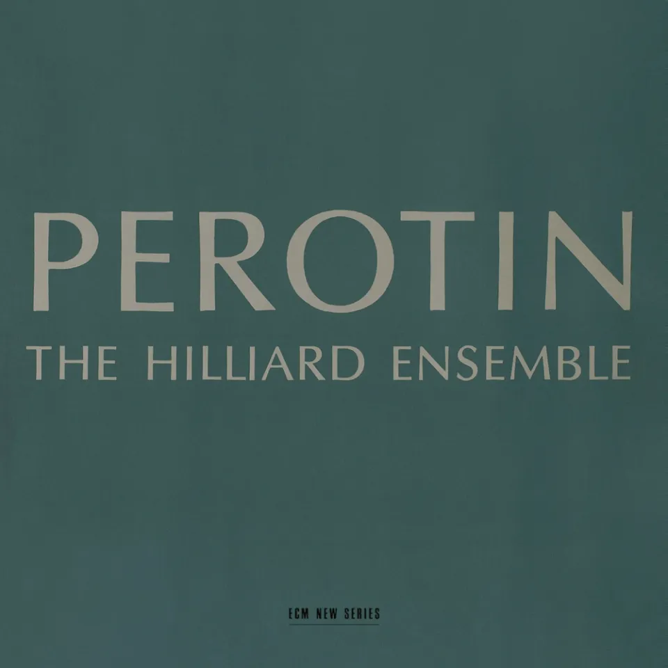 ECM New Series Perotin CD Vokalmusik
