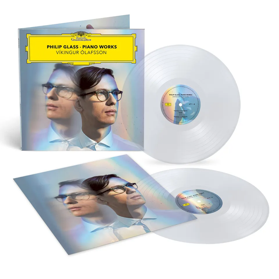 Deutsche Grammophon Ólafsson Philip Glass Piano Works Vinyl clear
