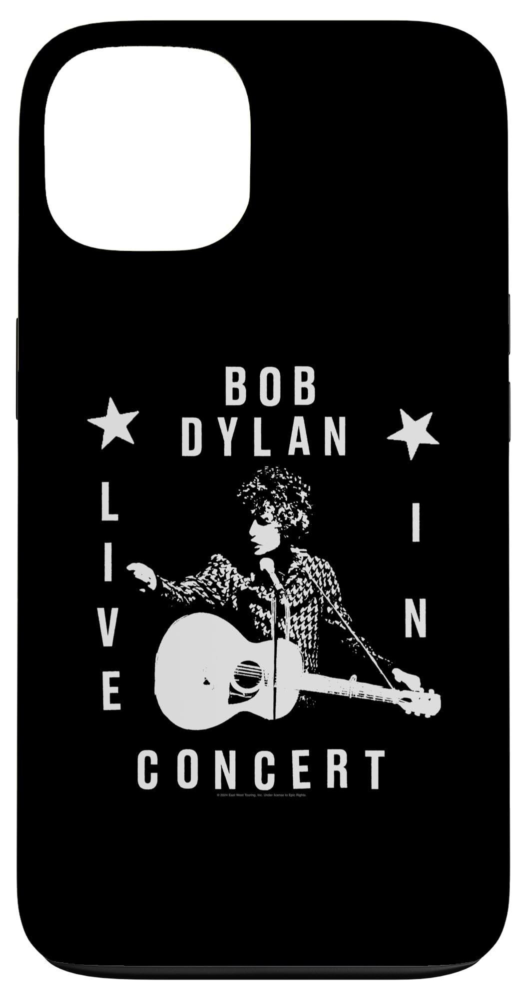 Bob Dylan Live In Concert iPhone 17 Handyhülle stoßfest