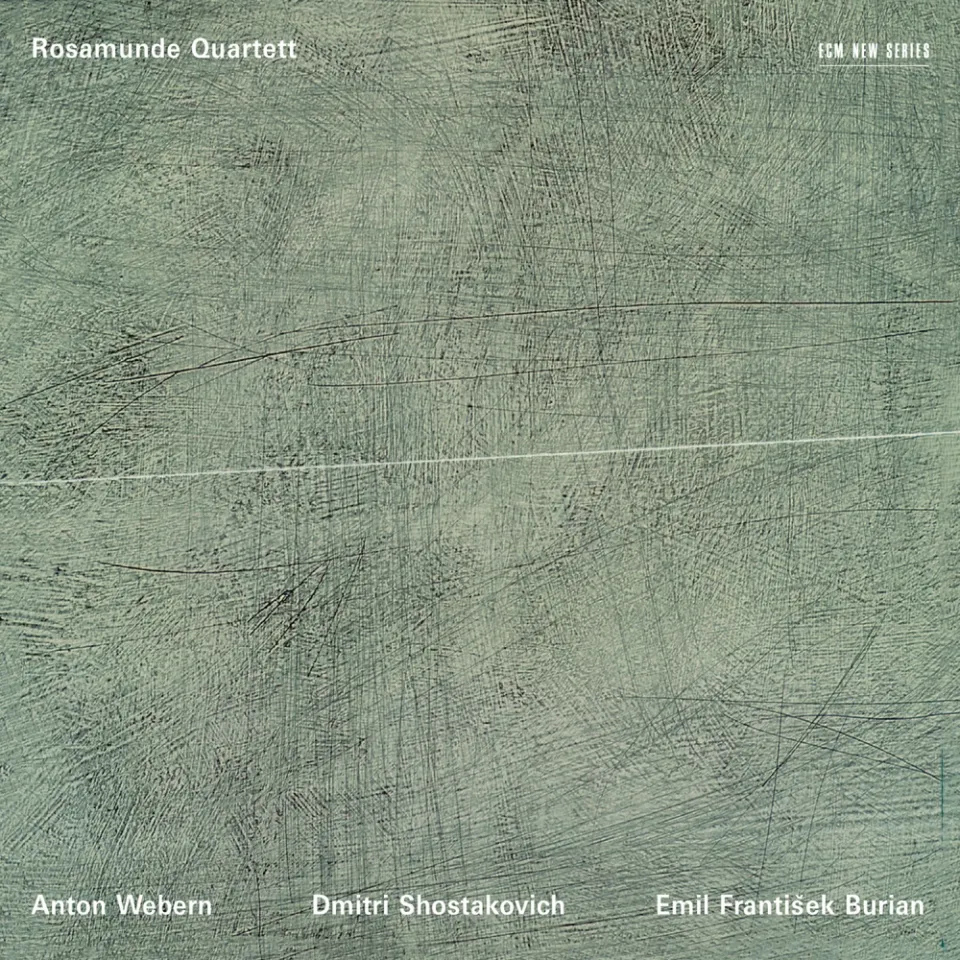 ECM New Series Rosamunde Quartett CD Webern Schostakowitsch