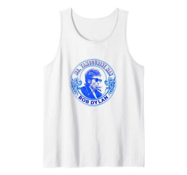 Bob Dylan Mr. Tamburin Man Tank Top Herren Damen offiziell