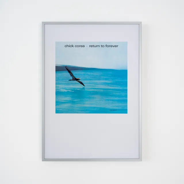 ECM Return To Forever Kunstdruck A3 gerahmt