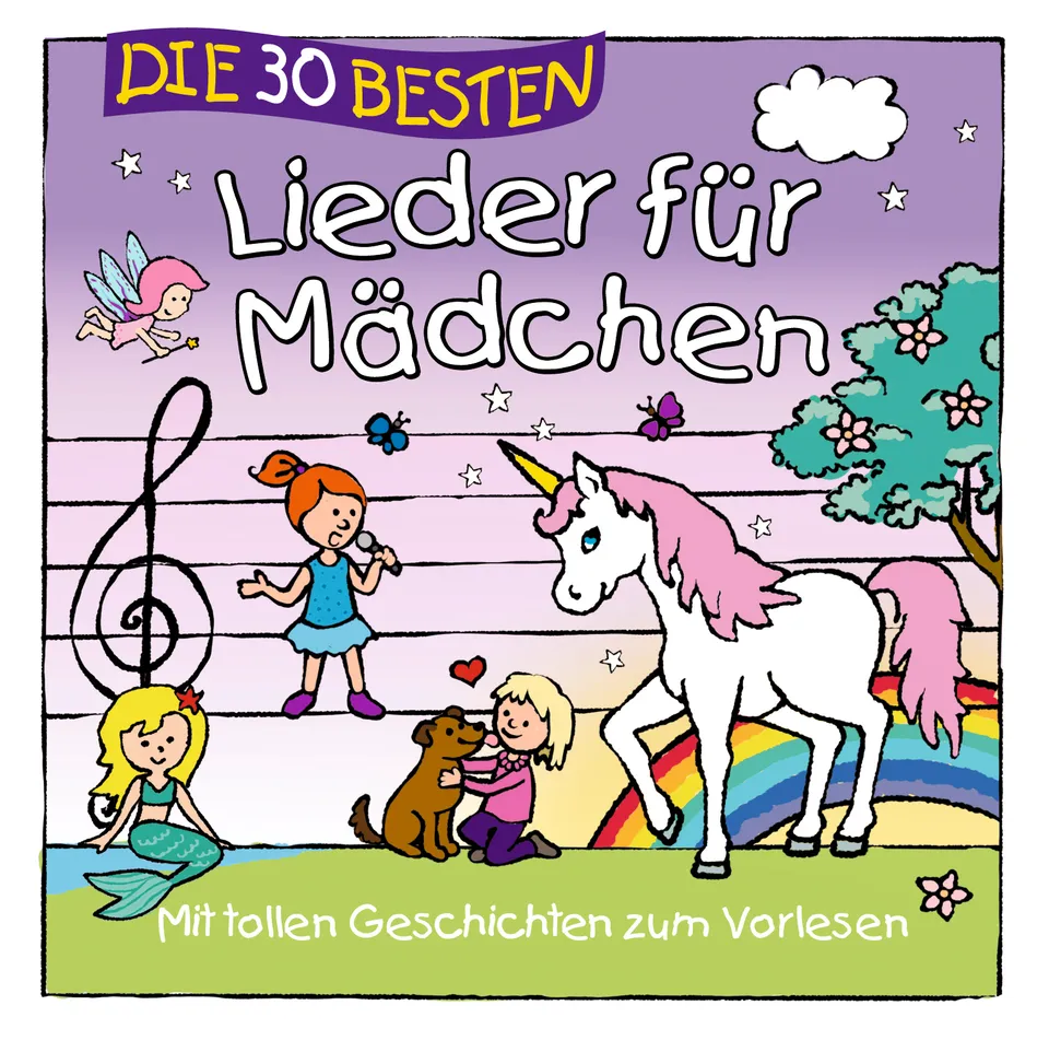 Lamp und Leute Die 30 besten Lieder für Mädchen Kinder-CD