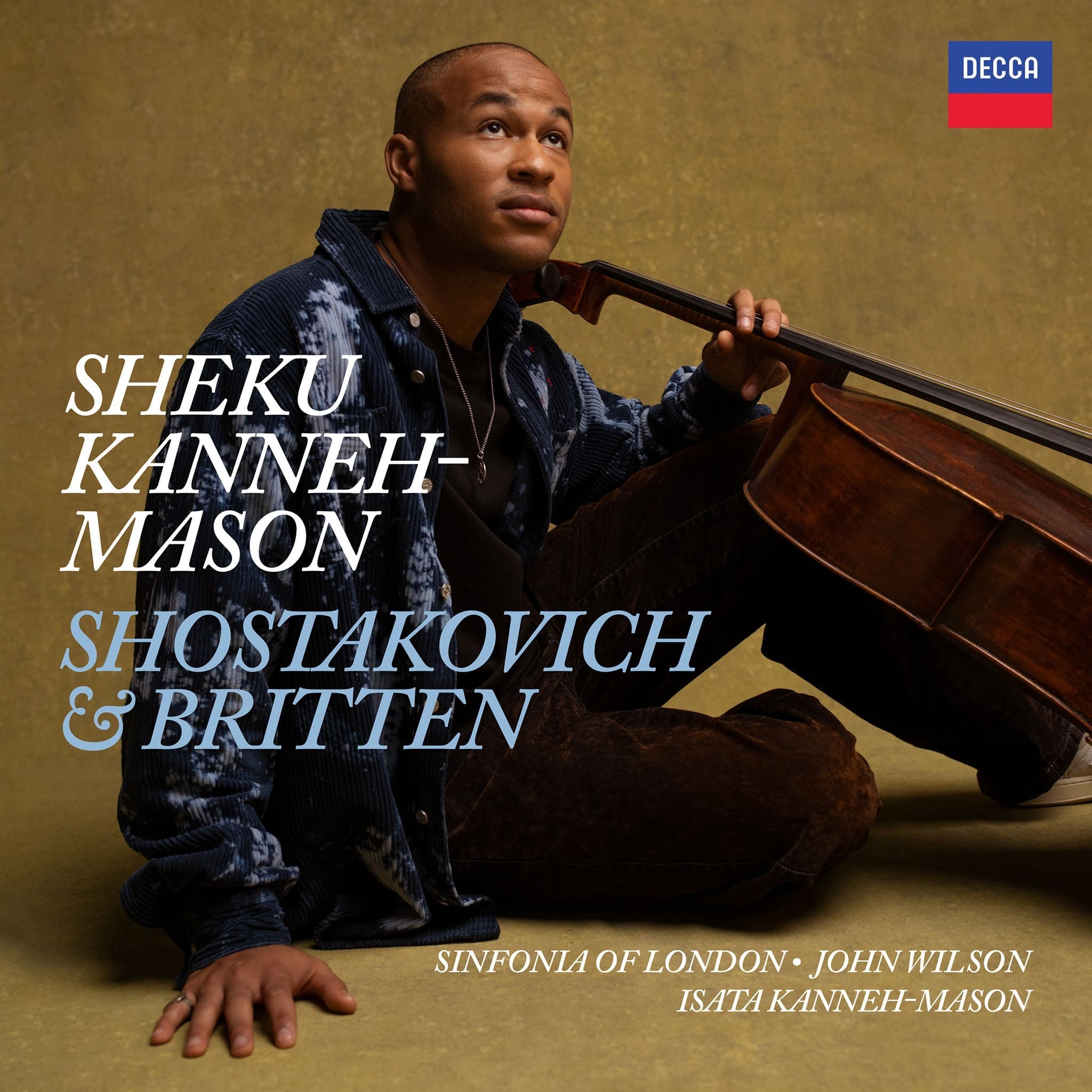 Deutsche Grammophon Sheku Kanneh-Mason Shostakovich LP signiert