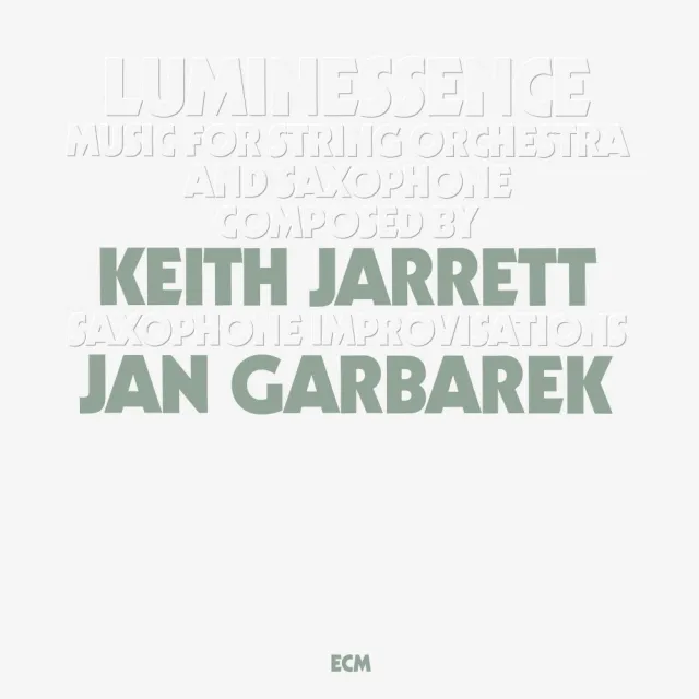 ECM Keith Jarrett Luminessence Vinyl LP Orchester
