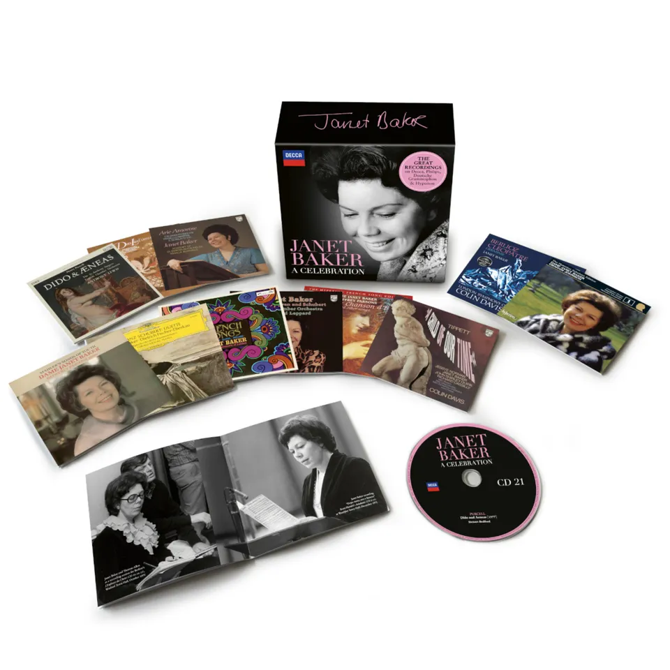 Deutsche Grammophon Janet Baker A Celebration 21 CD Box Lieder