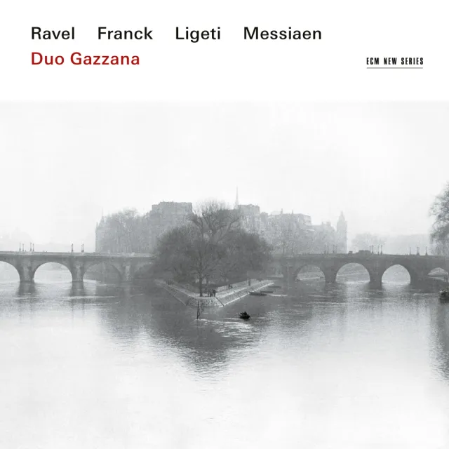 ECM Records Ravel Franck Ligeti Vinyl LP Duo Gazzana