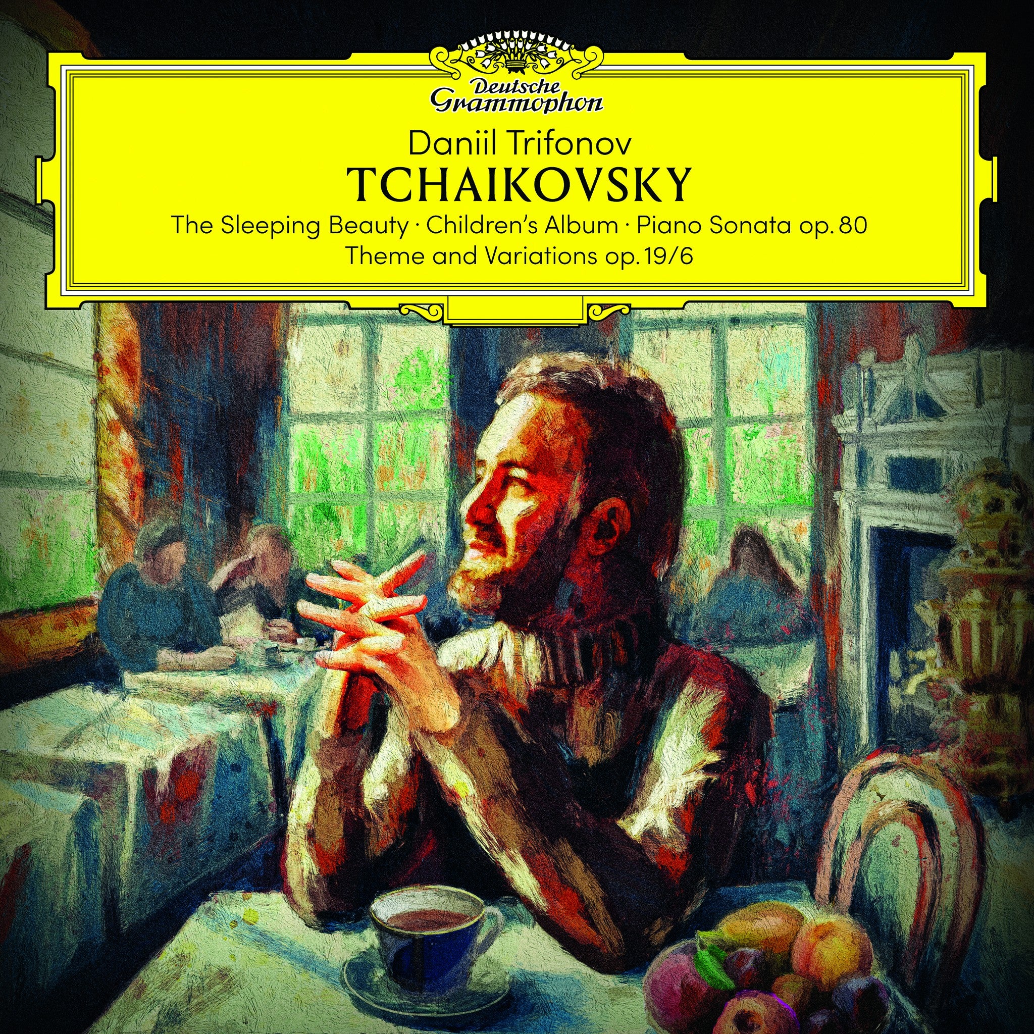 Deutsche Grammophon Daniil Trifonov Tchaikovsky 2LP Vinyl signiert