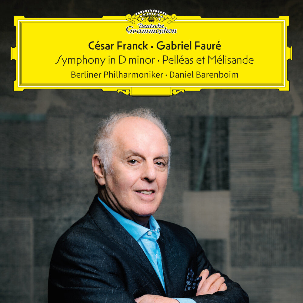 Deutsche Grammophon Barenboim Franck Sinfonie d-Moll Vinyl Deluxe Postkarten