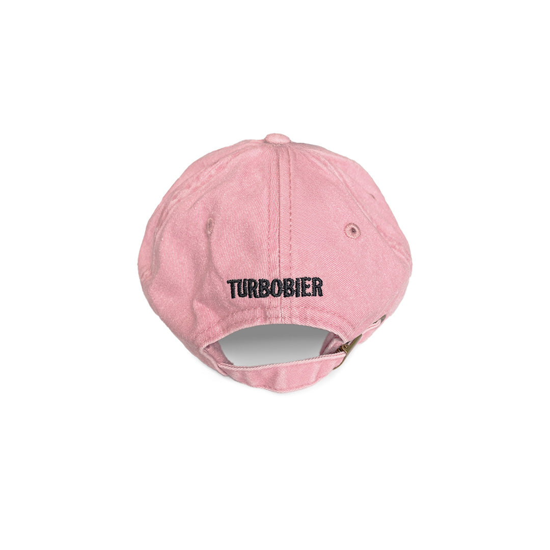 Turbobier Vintage Cap Das Leben is ein Oaschloch schwarz