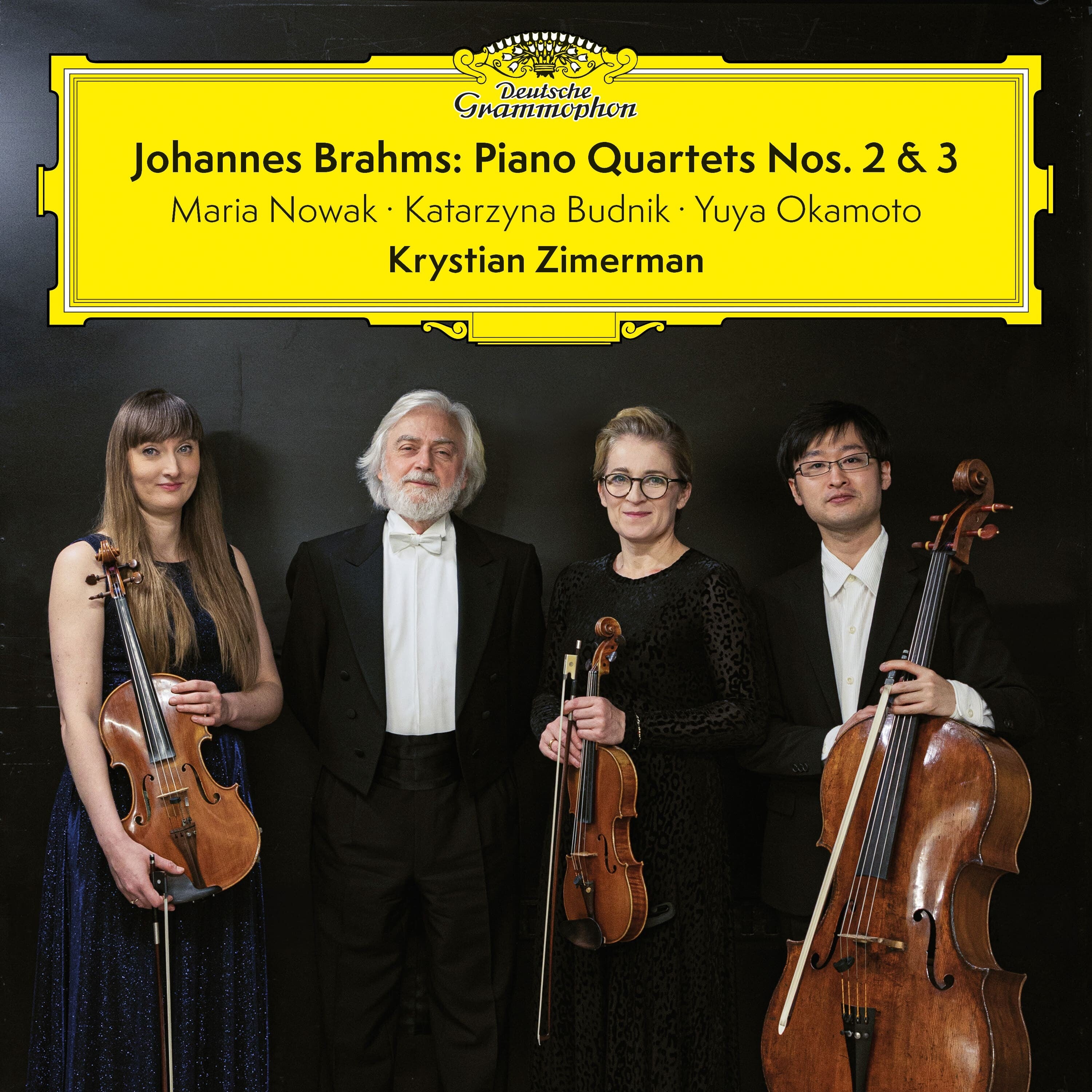 Deutsche Grammophon Zimerman Brahms Klavierquartette Nr.2/3 CD