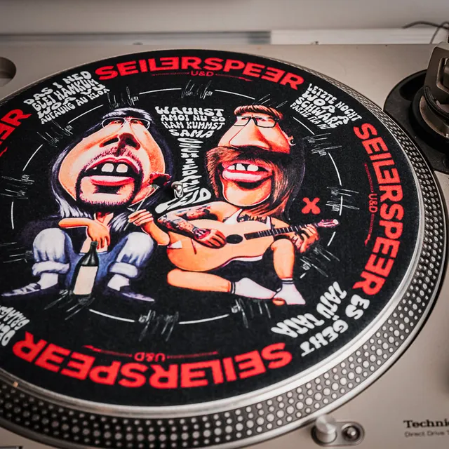 Seiler und Speer Xandl & Franz Slipmat Plattenspieler Filz