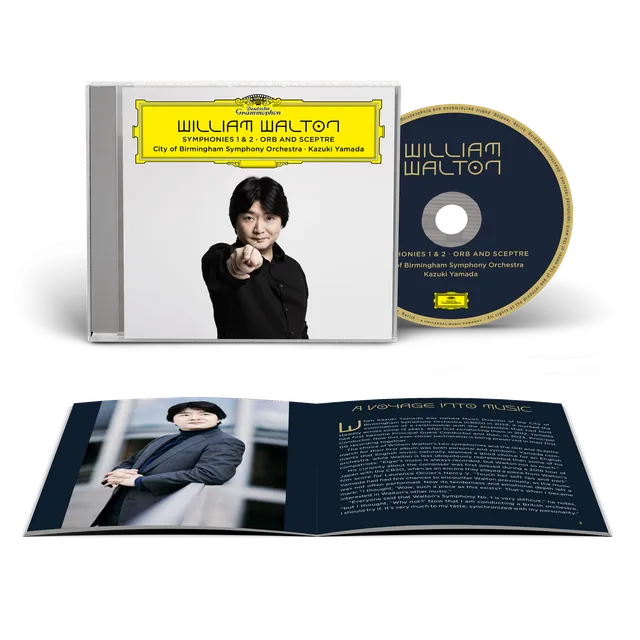 Deutsche Grammophon Yamada Walton Sinfonien CD Orb and Sceptre