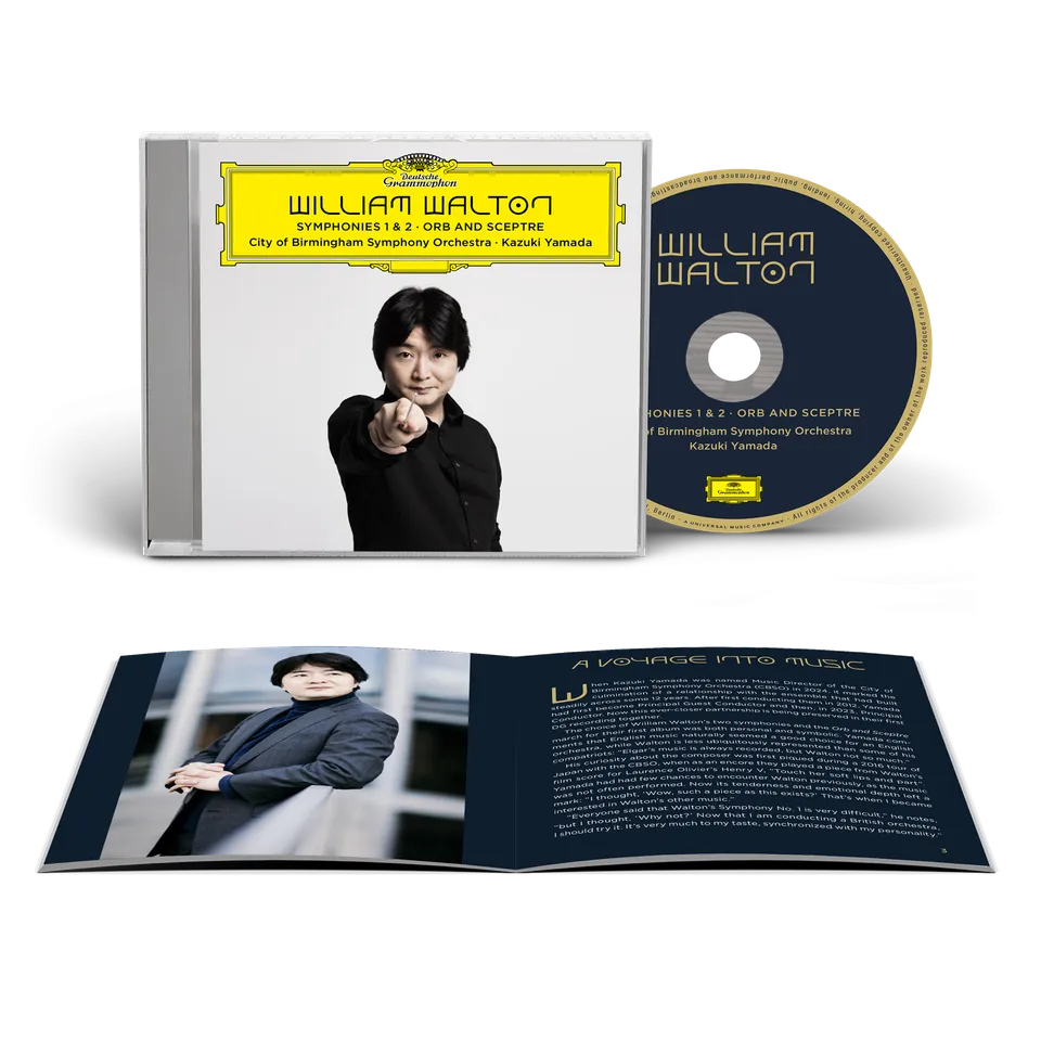 Deutsche Grammophon Yamada Walton Sinfonien CD Orb and Sceptre