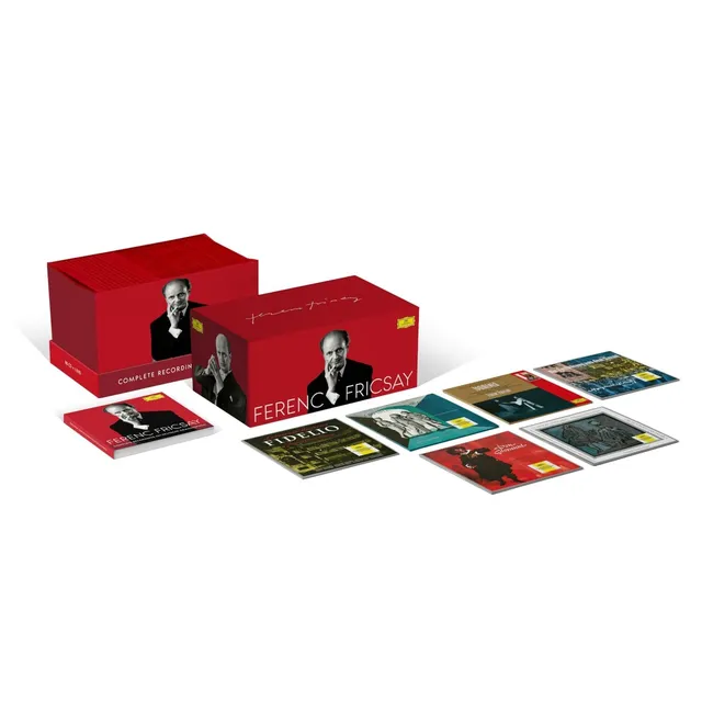Deutsche Grammophon Fricsay Complete Recordings CD-Box 86CD+DVD