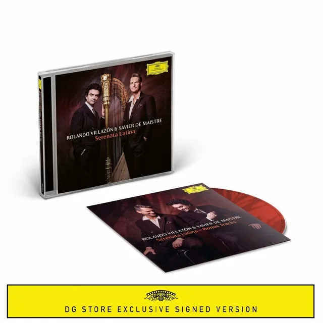 Deutsche Grammophon Serenata Latina CD Bonus-CD signiert