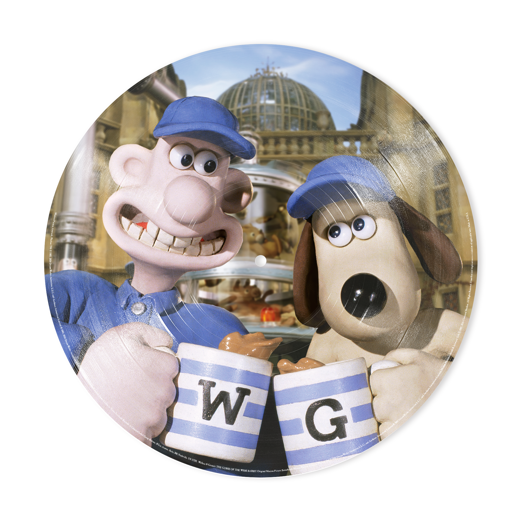 Deutsche Grammophon Wallace & Gromit Were-Rabbit Picture Disc Vinyl