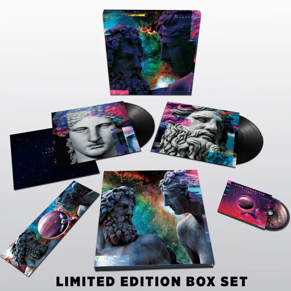 Vangelis Juno To Jupiter Deluxe Box 2LP CD Buch limitiert