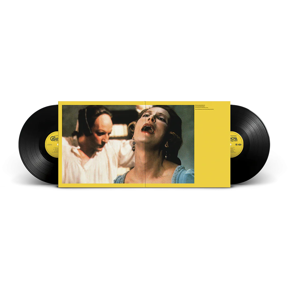 Nino Rota Casanova Fellini Soundtrack 2LP Gatefold