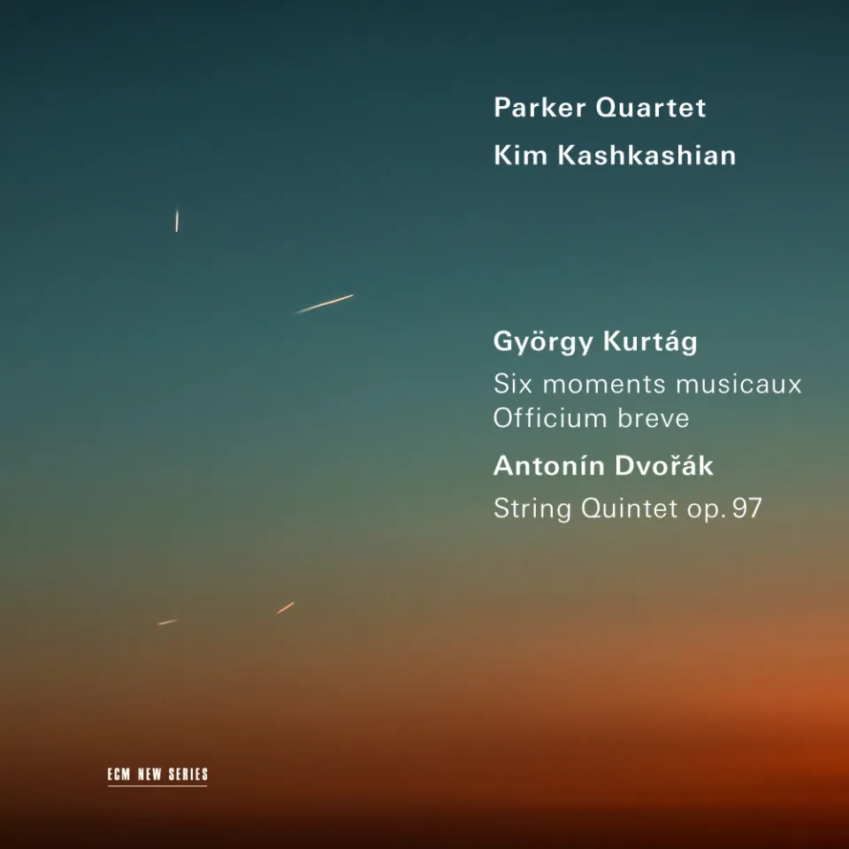 ECM New Series Parker Quartet Kurtág Dvořák CD Quintett