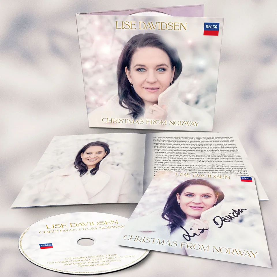Deutsche Grammophon Lise Davidsen Christmas from Norway CD signiert
