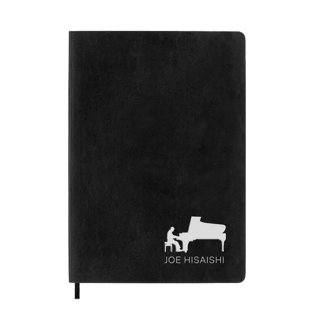 Deutsche Grammophon Hisaishi Piano Notebook Notizbuch A5 schwarz