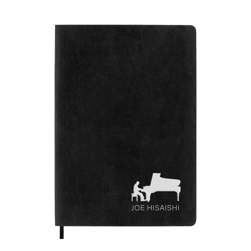 Deutsche Grammophon Hisaishi Piano Notebook Notizbuch A5 schwarz