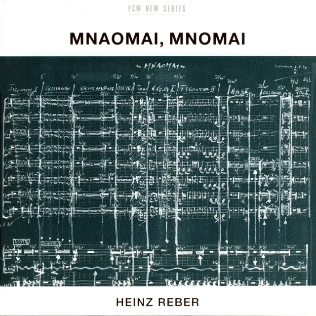 ECM Heinz Reber Mnaomai Mnomai CD New Series