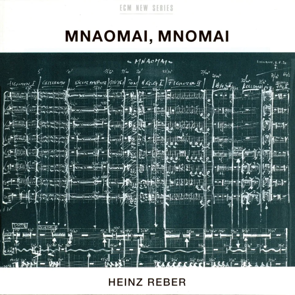 ECM Heinz Reber Mnaomai Mnomai CD New Series
