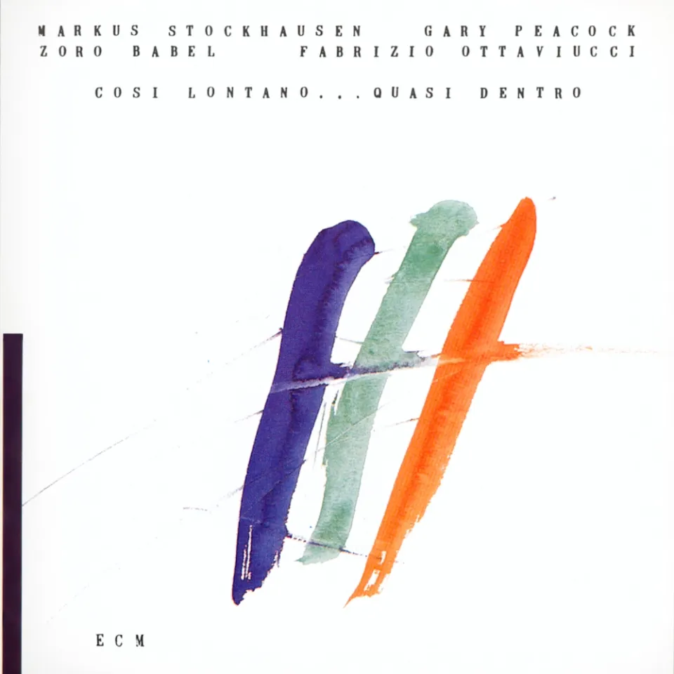 ECM Records Cosi Lontano Quasi Dentro CD