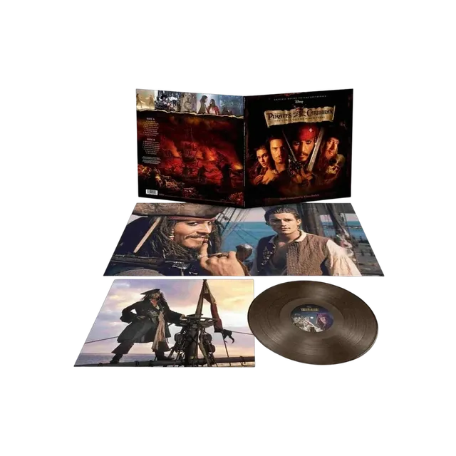 Pirates Caribbean Curse of the Black Pearl Colored Vinyl LP