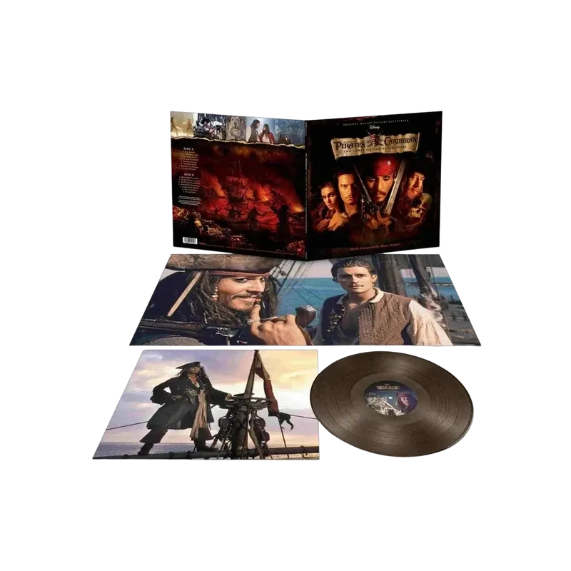 Pirates Caribbean Curse of the Black Pearl Colored Vinyl LP