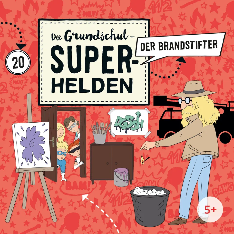 Lamp und Leute Die Grundschul-Superhelden Folge 20 Hörspiel Brandstifter