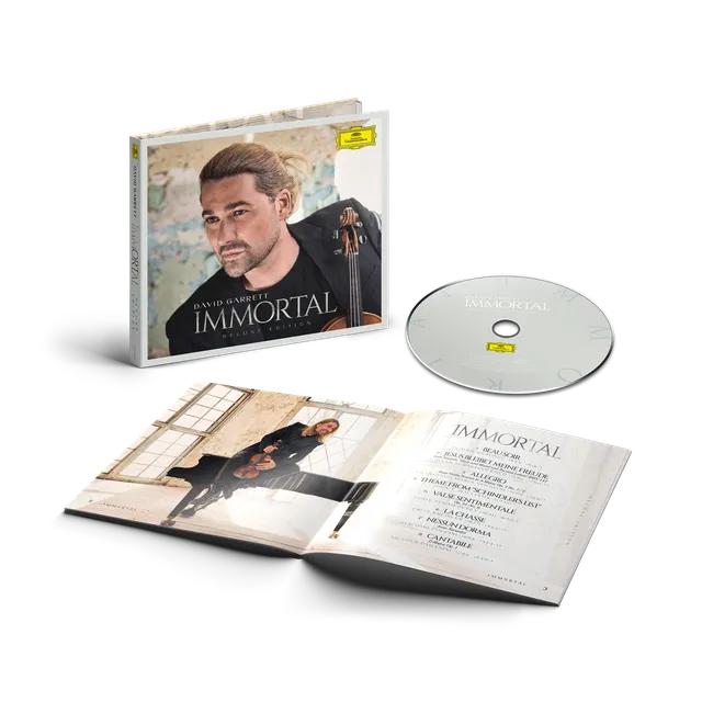 Deutsche Grammophon David Garrett Immortal Deluxe CD 25 Titel